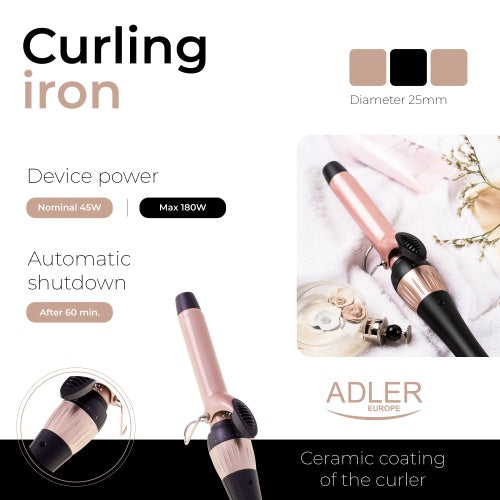 ADLER AD 2116 Curling Iron - 19 mm - Temperature Control – image 31