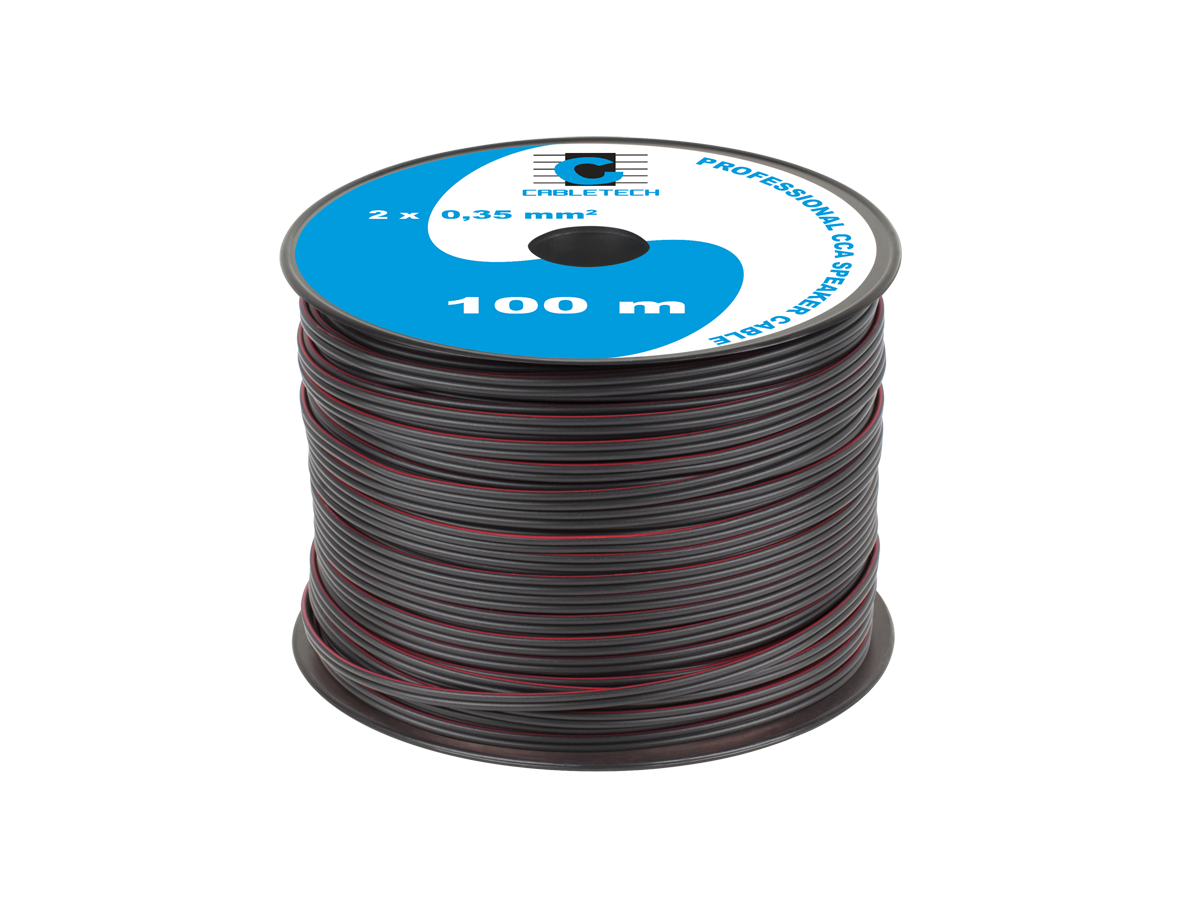 Cabletech Speaker Cables – 0.16 mm black CCA speaker cable – image 4