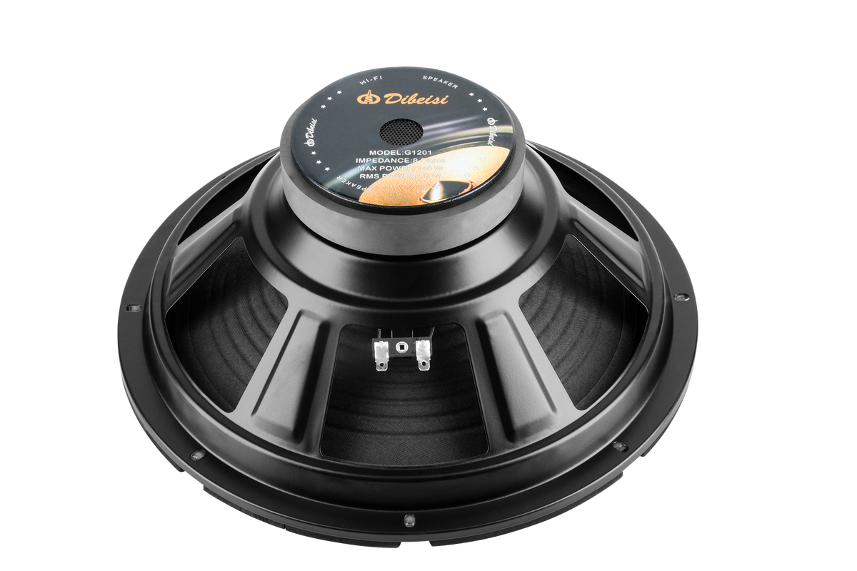 Dibeisi Woofer, midrange, and tweeter speakers – 12" DBS-G1201 Speaker, 8 Ohms – image 2