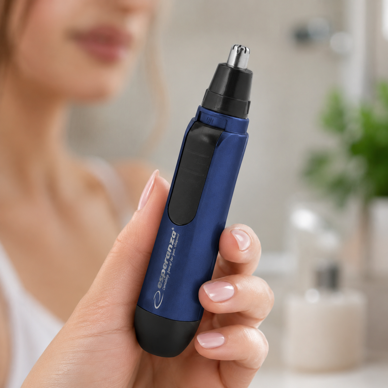 Esperanza Shavers – EBG004B Esperanza Spike Nose and Ear Trimmer, Blue – image 8