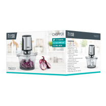 Teesa Graters – 400 W Food Processor with 1.5 L Glass Bowl – image 5