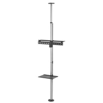 Maclean Maclean Telescopic Ceiling-to-Floor TV Mount / Stand with Shelf, 37"-70", max 30 kg, MC-791N – image 4