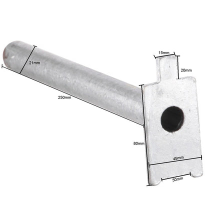 MEVA Key for capes for barrel 60L 200L 2" and 3/4" steel barrel – image 3