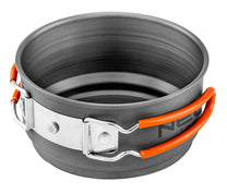 NEO TOOLS 2 in 1 tourist pots with heat sink + bag – image 4