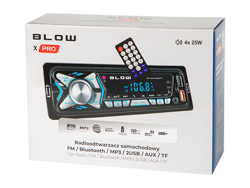 Blow Car stereos (CD/MP3/Video/DVD) – 78-356# Radio Blow x-pro mp3/USB/micro USB/Bluetooth – image 4