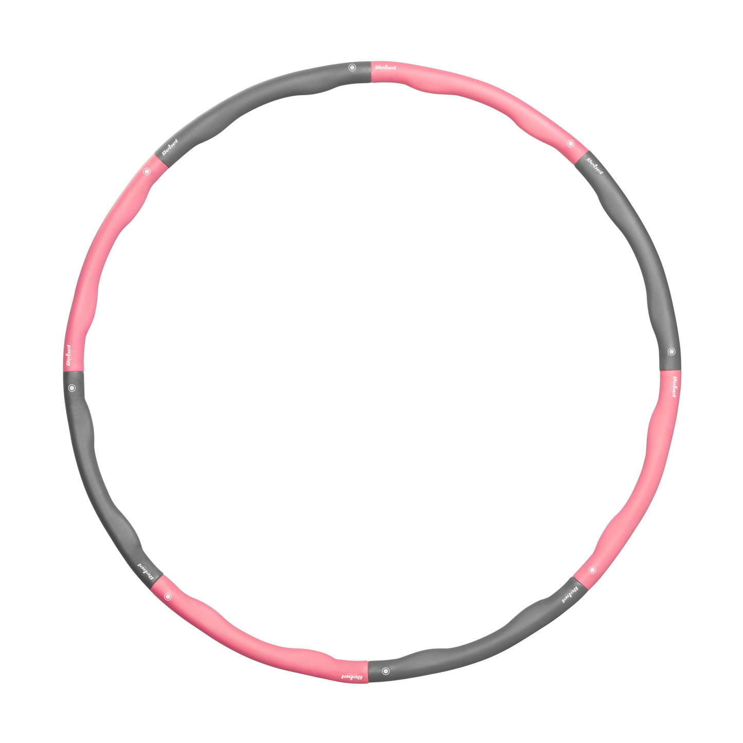 Rebel Massagers for – 95 cm Weight-Loss Hula Hoop, Pink, REBEL ACTIVE – image 2
