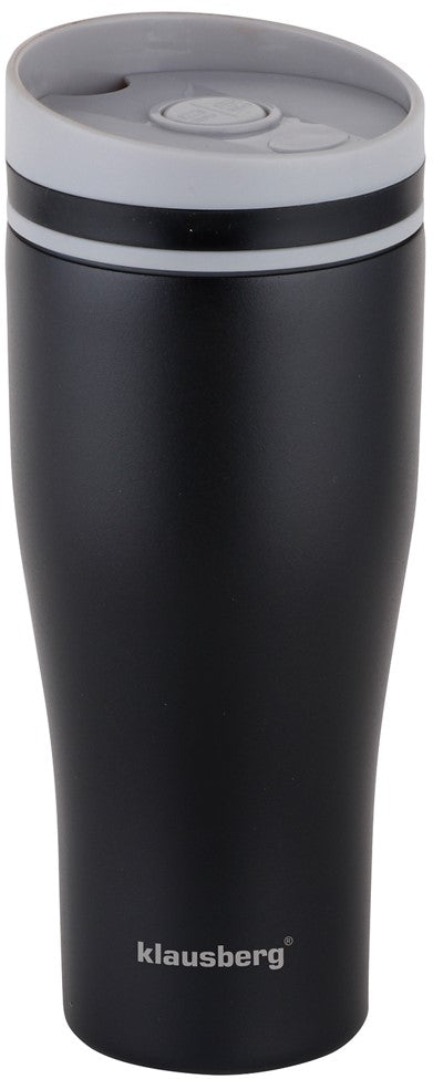 Klausberg Thermal mugs, thermoses and – Thermal mug, black, 380 ml, Klausberg