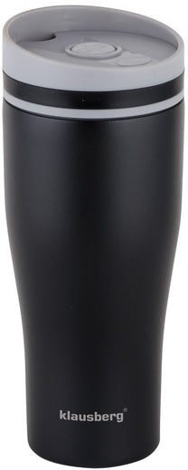 Klausberg Thermal mugs, thermoses and – Thermal mug, black, 380 ml, Klausberg