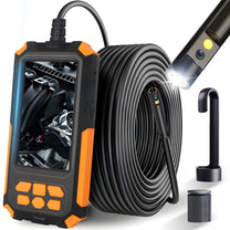 RTO Duo Endoscope Inspection Camera, 5 m, 9 LEDs, 2x Full HD, Workshop Use, Dual Cameras - E696