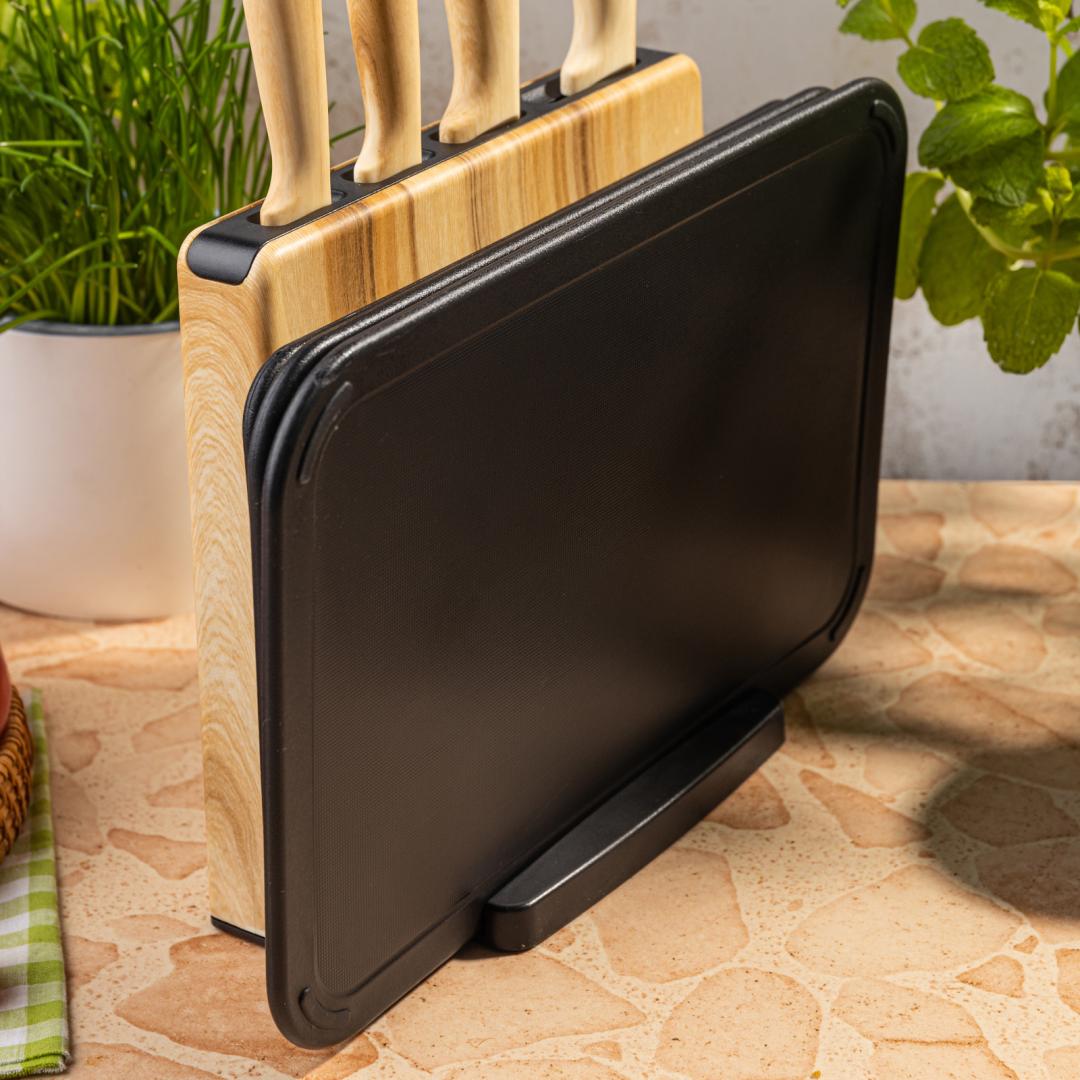 Klausberg Kitchen Knife Set, 3 Cutting Boards + Stand, Klausberg KB-9037 – image 16