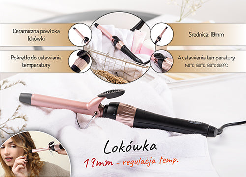 ADLER AD 2116 Curling Iron - 19 mm - Temperature Control – image 11