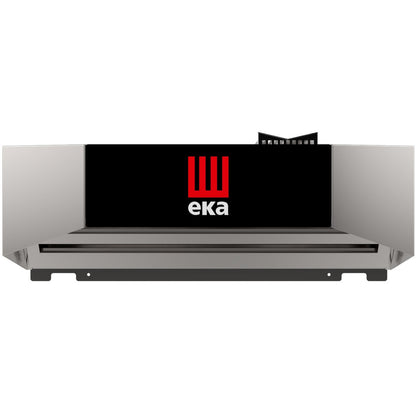 Tecnoeka Millennial Touch Screen / Black Mask 600 W condensing hood for 5-shelf stoves