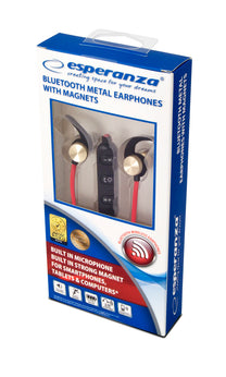 Esperanza Wireless – EH186L Esperanza Bluetooth Earbuds, Metal, Copper – image 3