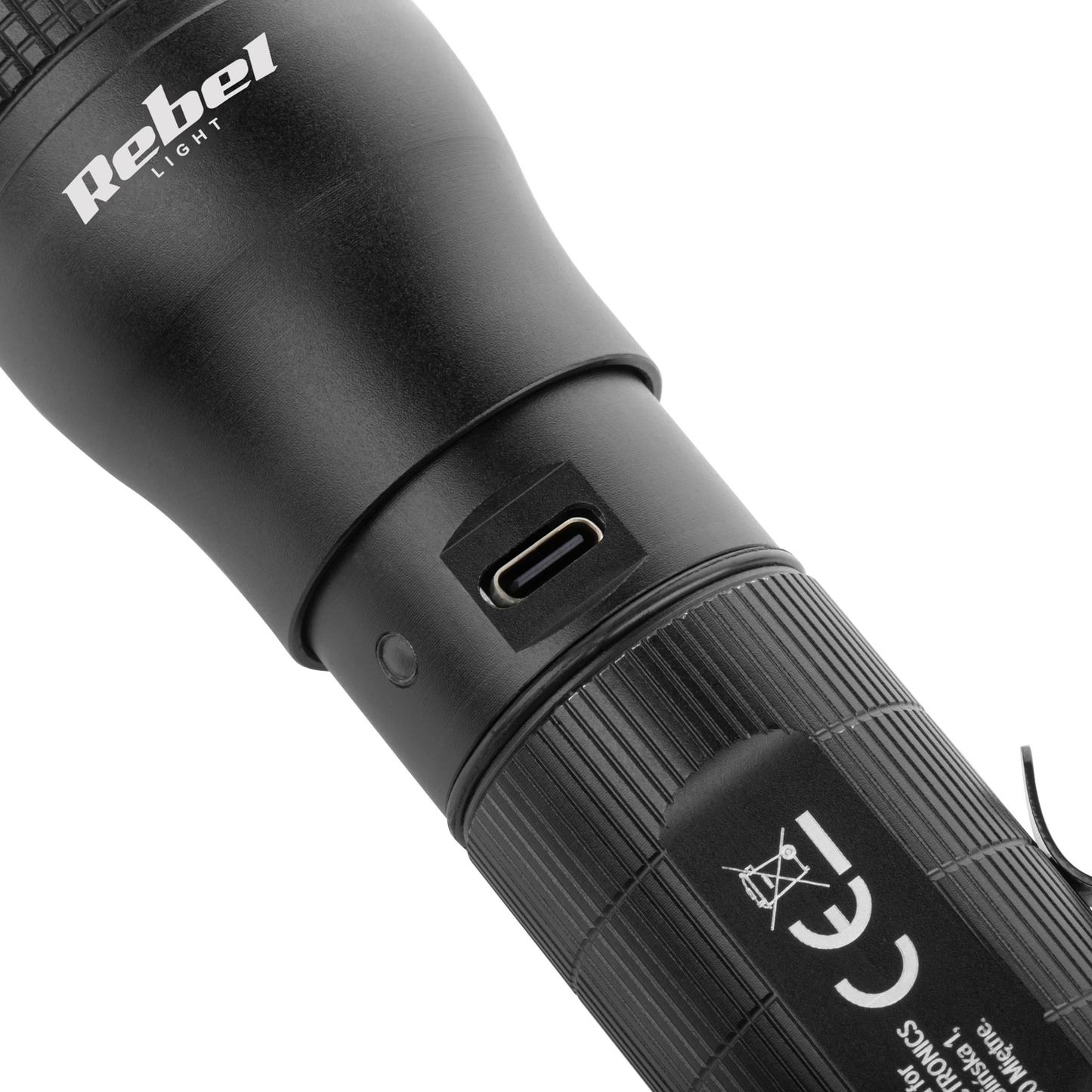 Rebel Flashlights, hand lamps – Rebel Rechargeable Handheld Flashlight - 800 Lm – image 3
