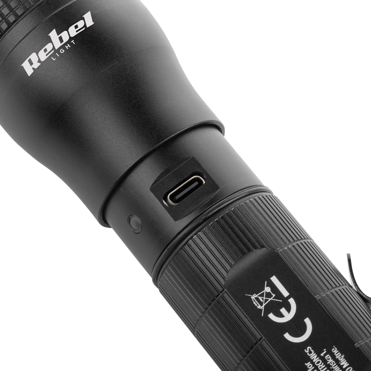 Rebel Flashlights, hand lamps – Rebel Rechargeable Handheld Flashlight - 800 Lm – image 3