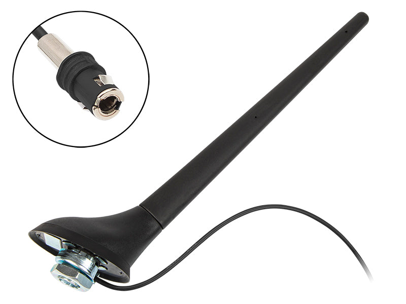 Blow 22-709# VW Phantom Snap FM Car Antenna, 20 cm Mast