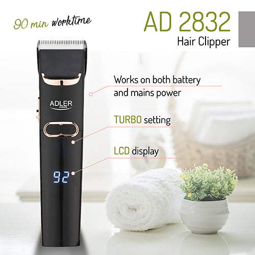 ADLER Hair Clippers – AD 2832 Hair Clipper with Ceramic Blade – image 15