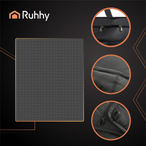 RUHHY The remaining – Ruhhy 24427 Weighted Blanket, 200x220 cm, 10 kg – image 6