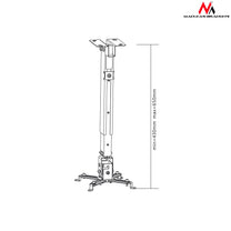 Maclean Projector Mounts – MC-581 28280 Projector Mount, 43–65 cm, 20 kg – image 3