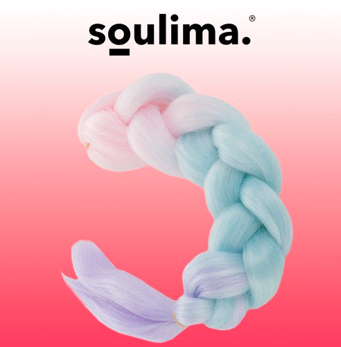 SOULIMA The remaining – Synthetic Hair Ombre Braids, Pink/Ni/F, W10341 – image 7
