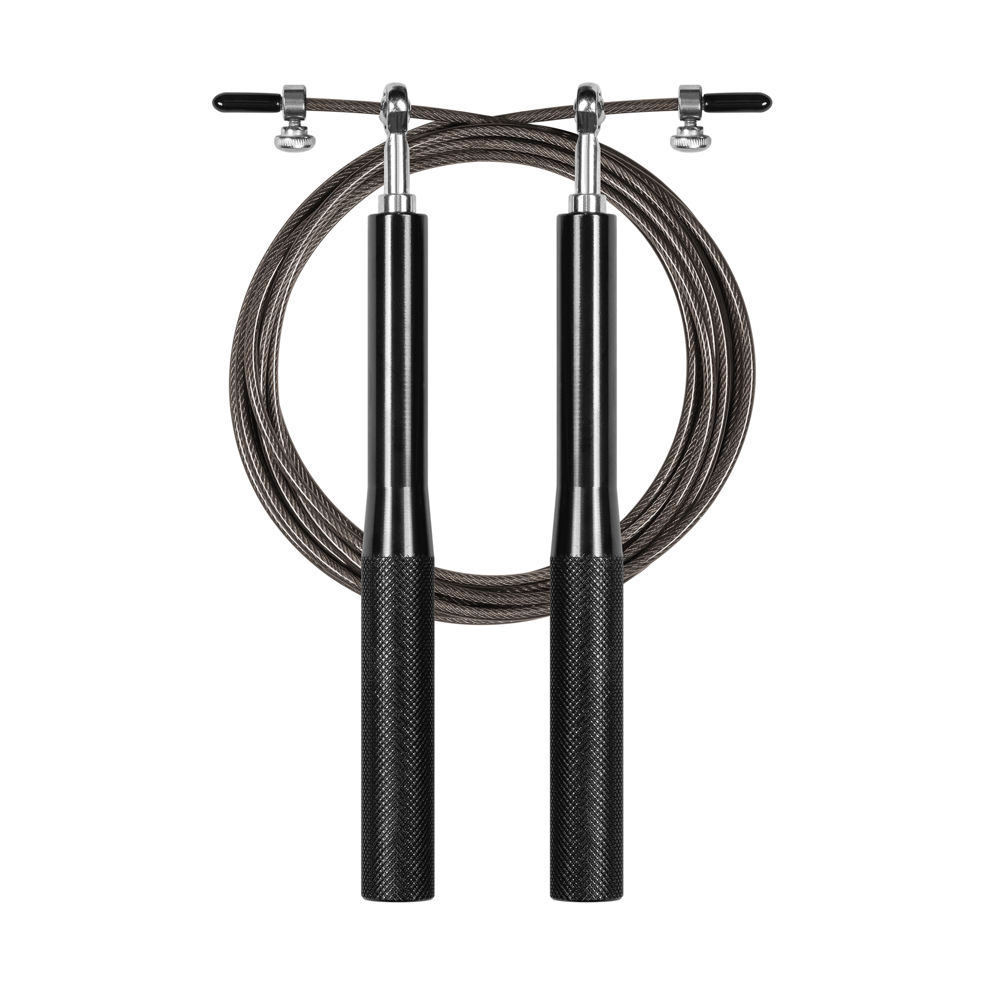 Rebel Aluminum Boxing Jump Rope with Metal Bearing, 300 cm, Adjustable, REBEL ACTIVE