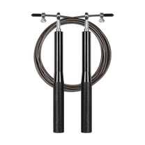 Rebel Aluminum Boxing Jump Rope with Metal Bearing, 300 cm, Adjustable, REBEL ACTIVE