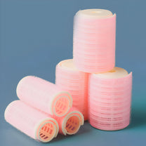 RTO 6-piece set of thick hair rollers for lifting curls, 3 sizes, with a handle – image 3