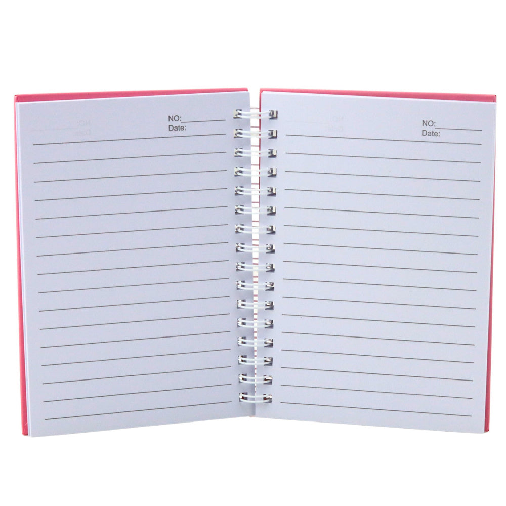 LEAN Diaries – Holographic Mermaid Tail Pink Lined Notebook, A6, 80 Pages – image 2