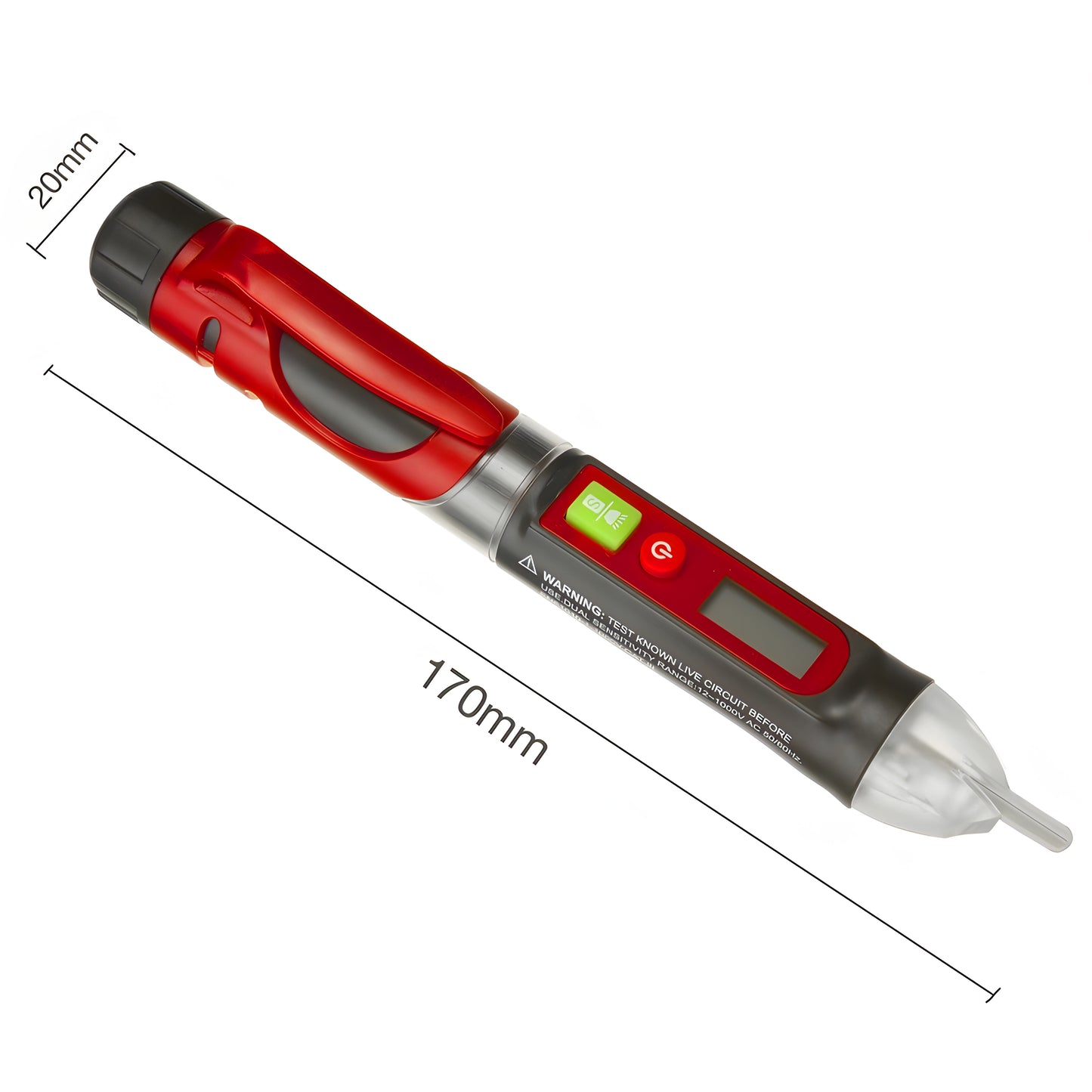 RTO Cosmetics, trunks – High-Sensitivity Non-Contact AC Circuit Voltage Tester, 12–1000 V – image 4