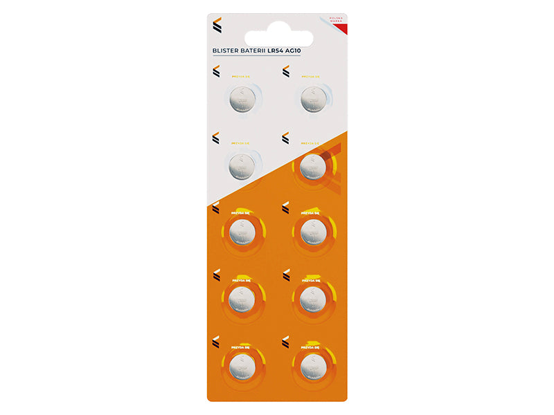 Blow Alkaline, coin-cell – 82-639# AG10 Battery, LR54 Vergionic Blister Pack, 10-Pack