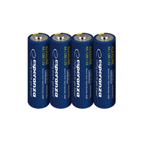 Esperanza Alkaline, coin-cell, and zinc-carbon – EZB116 Esperanza AA Alkaline Batteries, 4-Pack