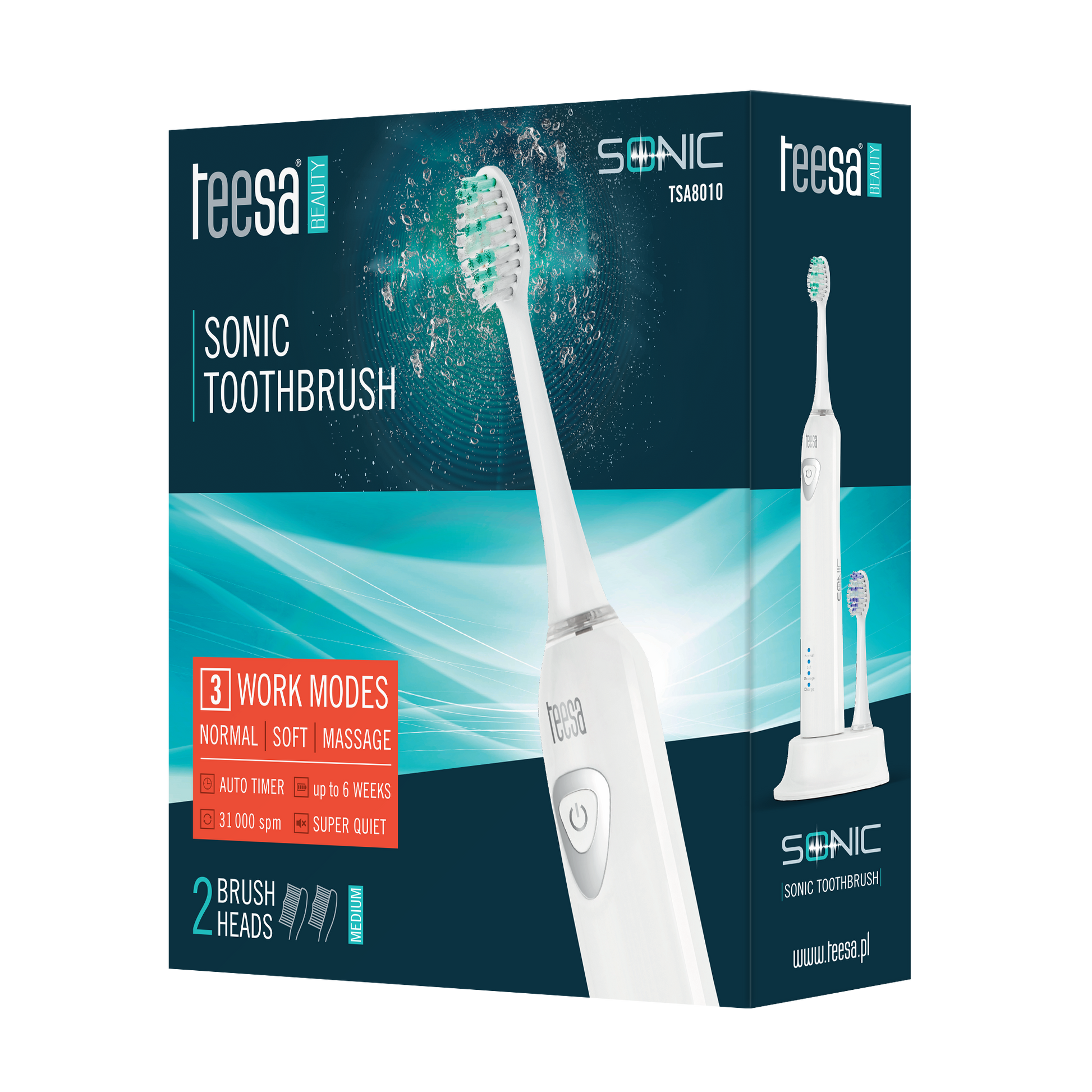 Teesa Toothbrushes – TEESA SONIC Sonic Toothbrush – image 5