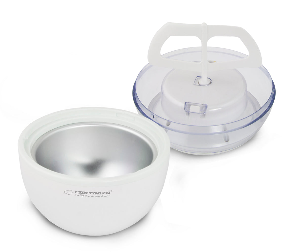 Esperanza Ice Cream and – EKI001 Esperanza Ice Cream Maker, Vanilla, White – image 2
