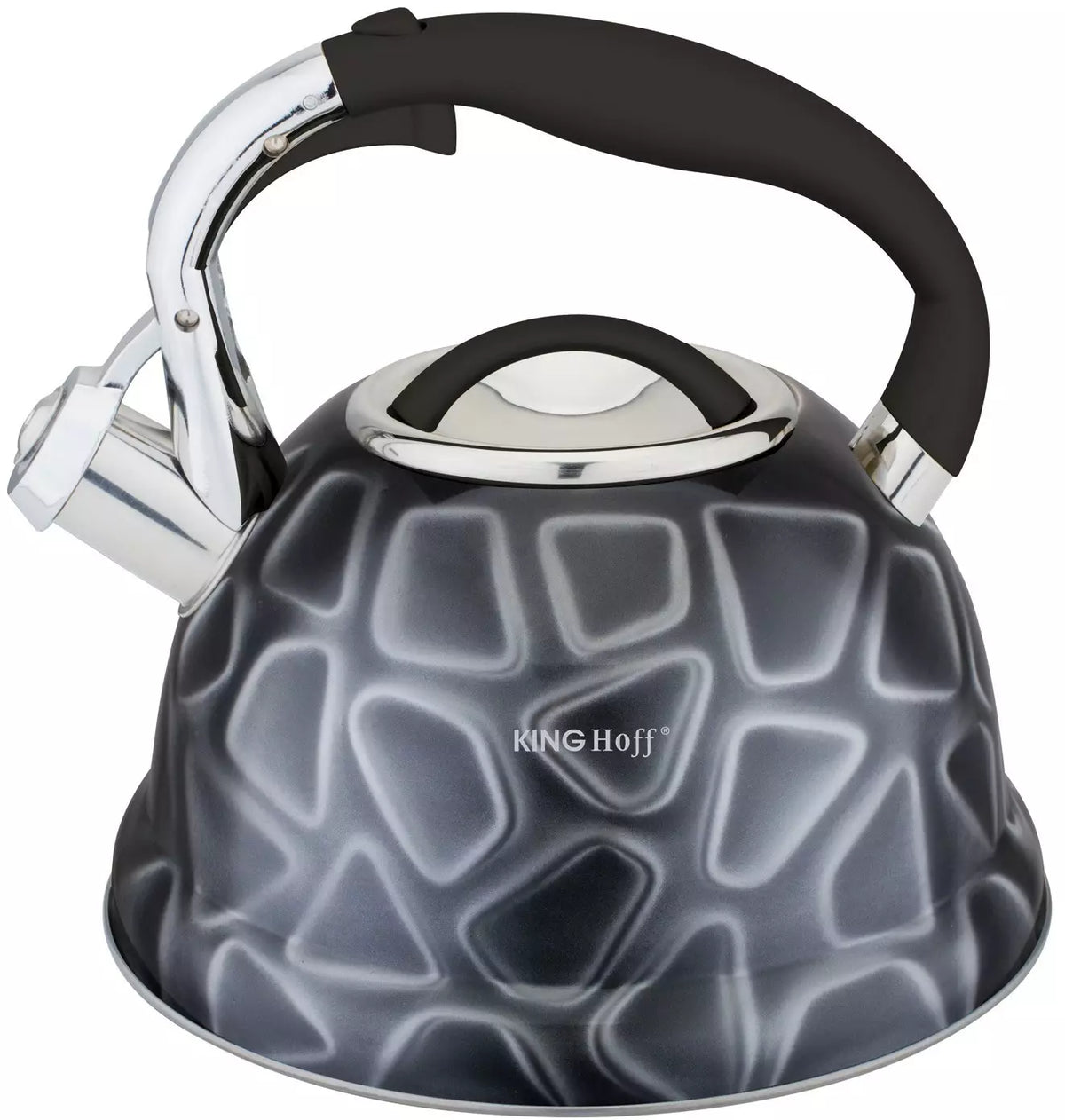 KINGHoff Traditional Teakettles – Kinghoff 2.7-liter Traditional Kettle, Gray