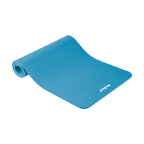Rebel Exercise mat for yoga, Pilates, and fitness, 183x61 cm, 1 cm thick, NBR material, blue, REBEL ACTIVE