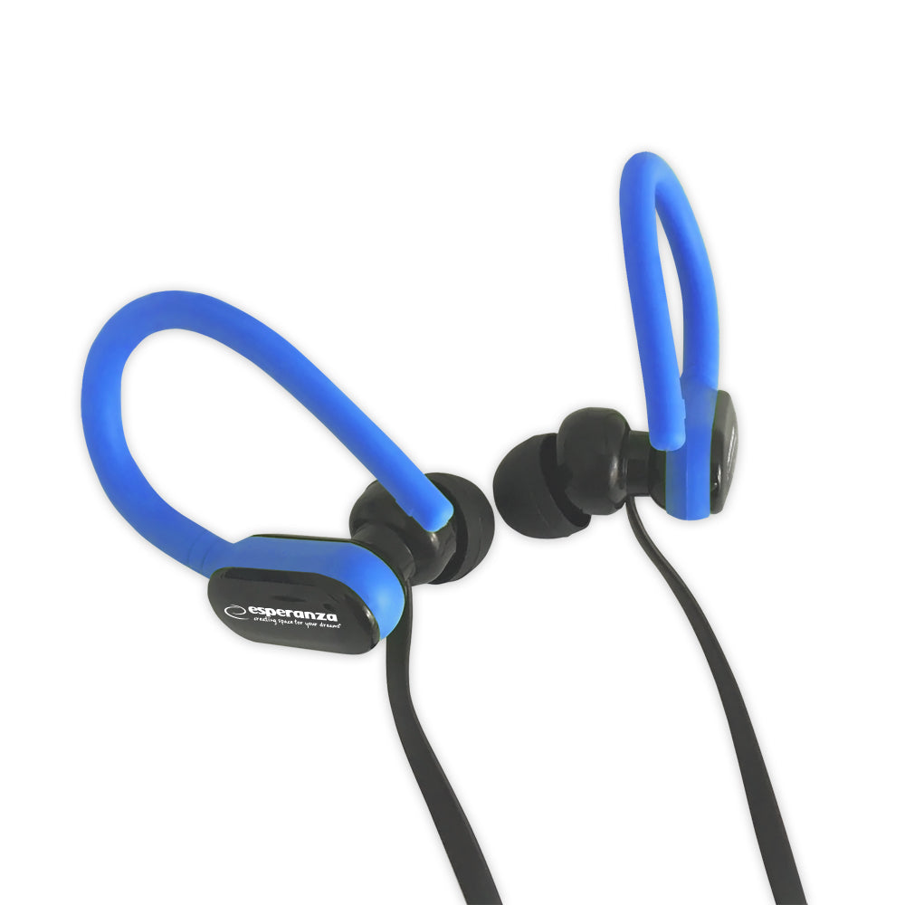 Esperanza EH197KB Esperanza In-Ear Headphones with Microphone, EH197, Black and Blue