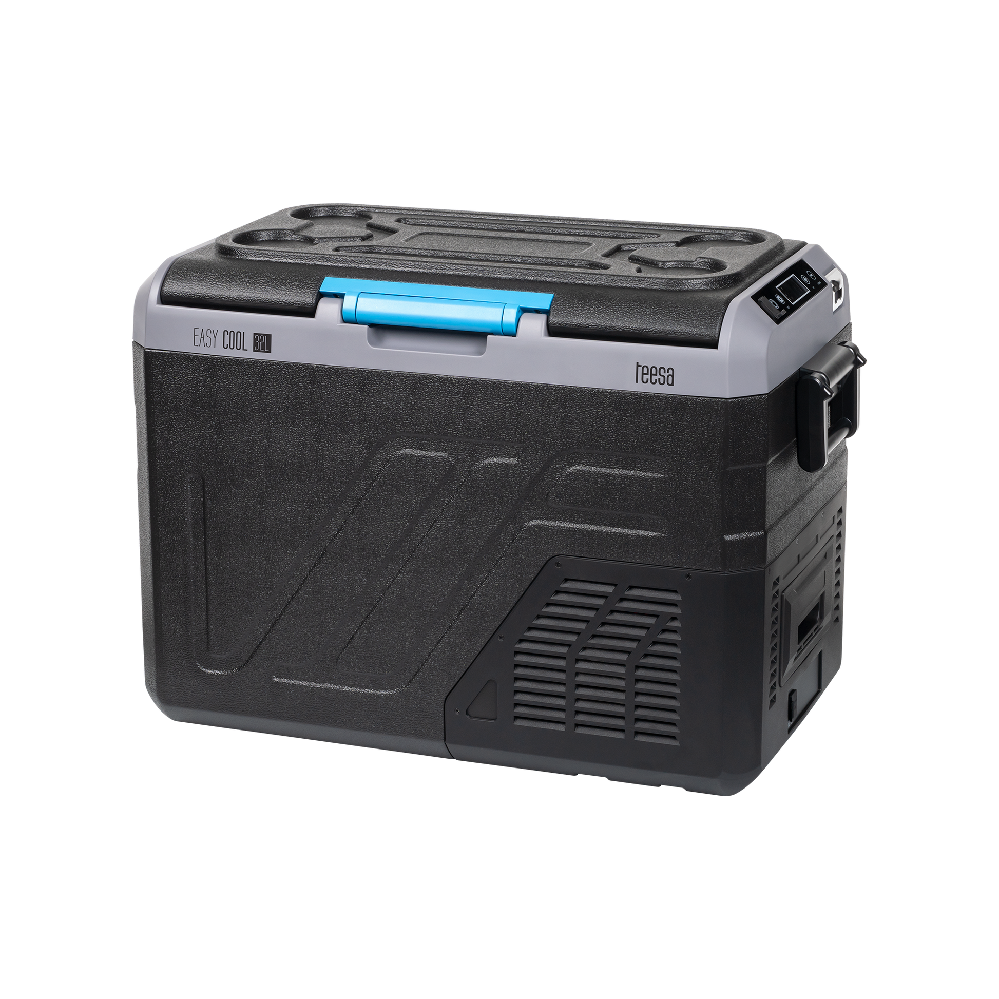 Teesa TEESA Professional Compressor-Based Portable Refrigerator with Freezing Function, 32L, DC 12/24, AC 230V