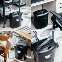 ADLER Paper Shredders, Laminators, and Supplies – AD 1038 Black Document Shredder – image 20