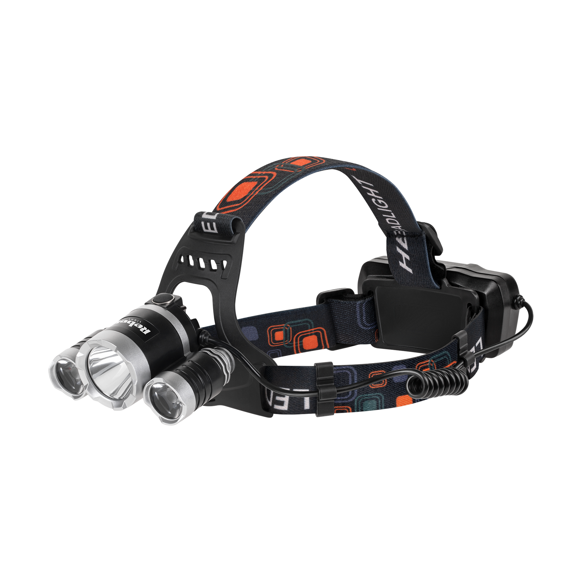 Rebel Flashlights, hand lamps, headlamps, tourist lamps – Rebel High-Power Rechargeable Headlamp