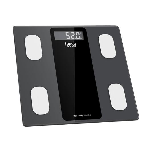 Teesa Bathroom Scales – Body Analyser Bathroom Scale with Body Composition Analysis