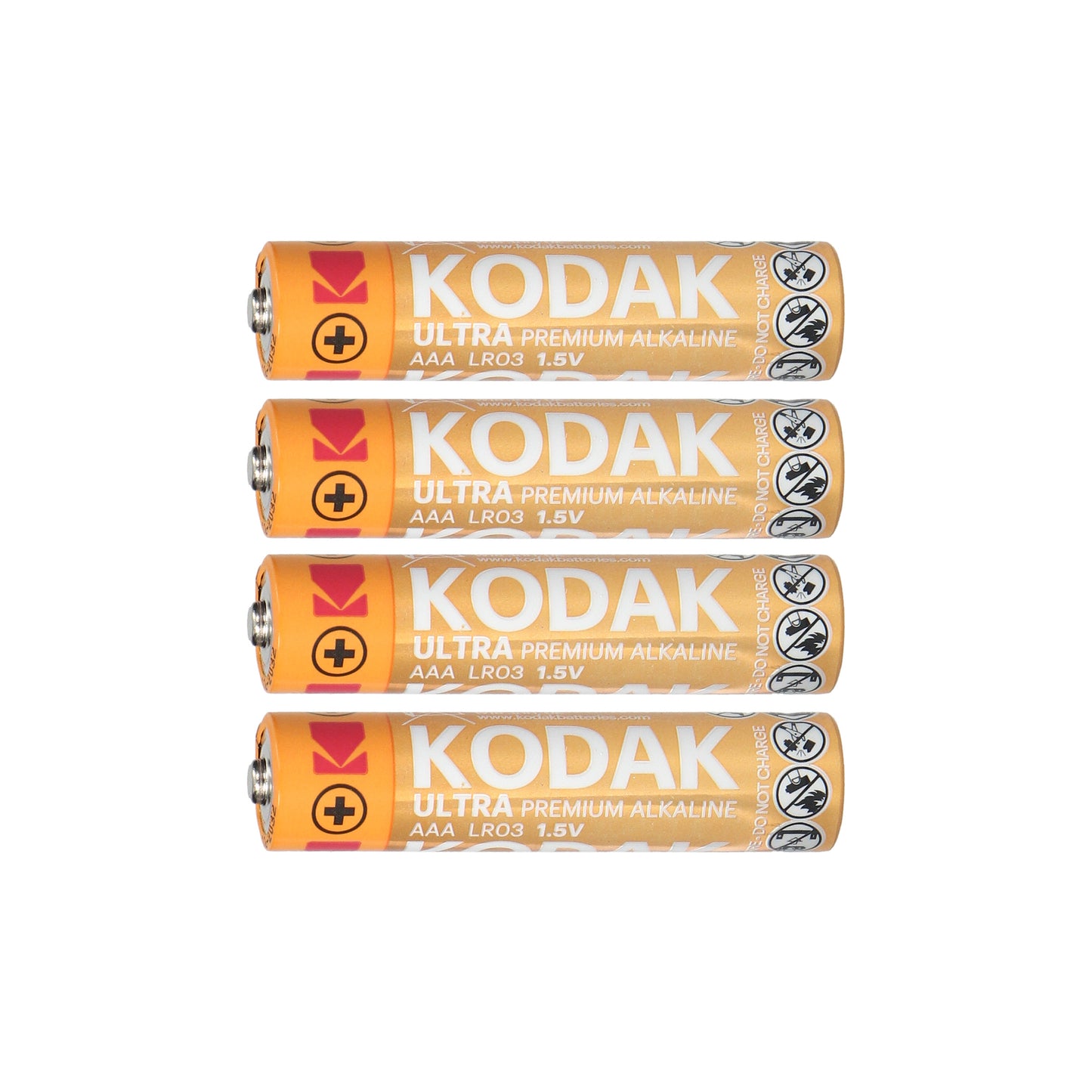 Orno Alkaline, coin-cell – Kodak ULTRA Premium Alkaline AAA LR03 Batteries, 4-pack