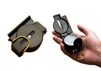 LEAN The – Hiking Compass with Ruler, Fluorescent Markers, and Aluminum Case – image 3