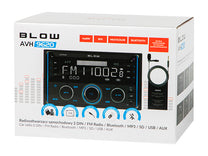 Blow 78-335# AVH-9620 2-DIN Car Stereo with RDS, RGB, MP3, USB, microSD, and Bluetooth – image 5