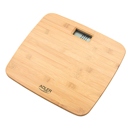 ADLER Bathroom Scales – AD 8173 Bamboo Bathroom Scale