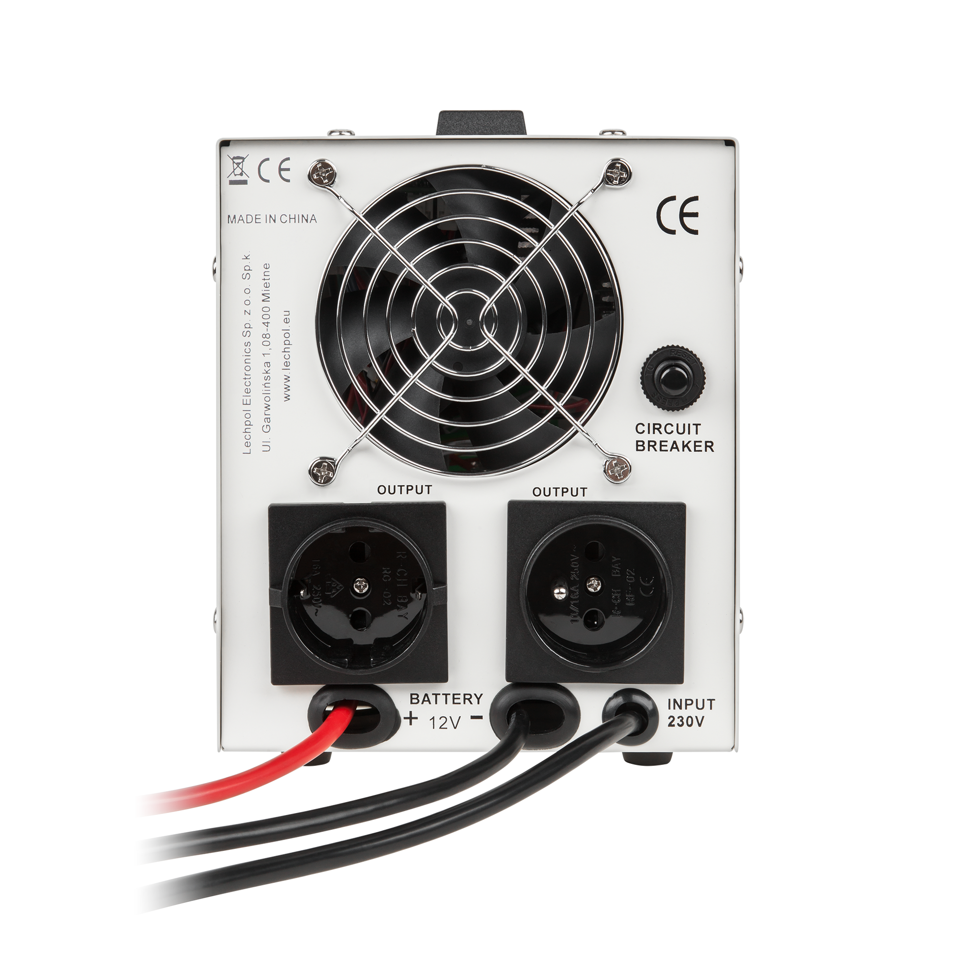 Kemot KEMOT PROsinus-500 Uninterruptible Power Supply (UPS) — a converter with a pure sine wave and a charging function — 12V, 230V, 500VA/300W – image 3