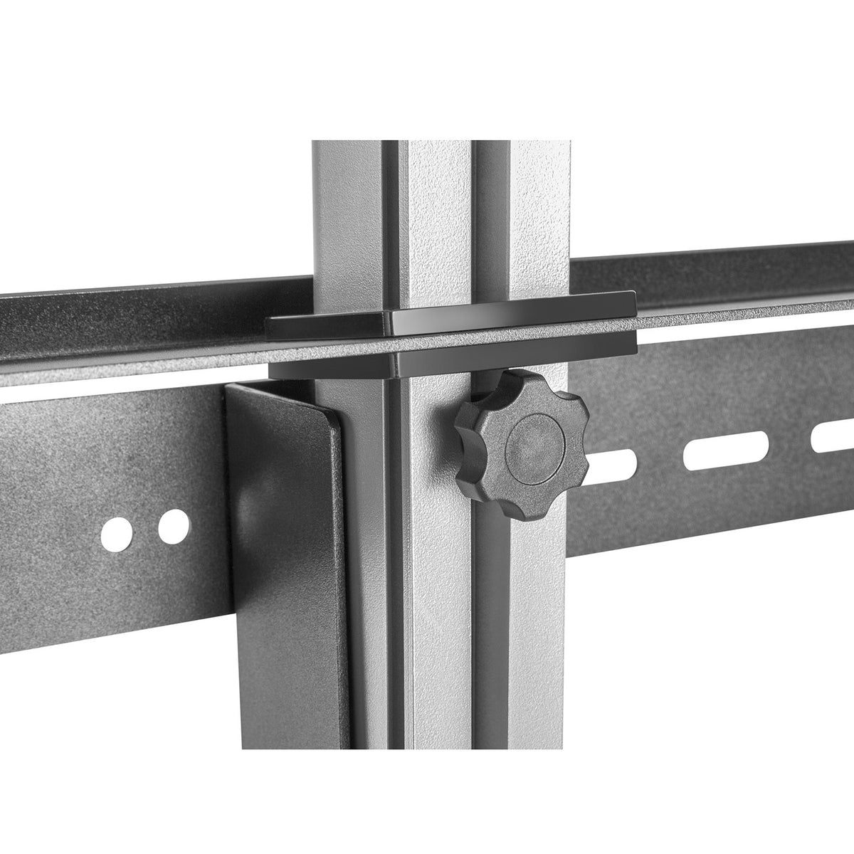 Maclean Maclean Telescopic Ceiling-to-Floor TV Mount / Stand with Shelf, 37"-70", max 30 kg, MC-791N – image 8