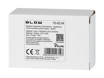 Blow Switching, industrial – 70-621# 12V/1.25A 15W Black Flush-Mount Switching Power Supply – image 2