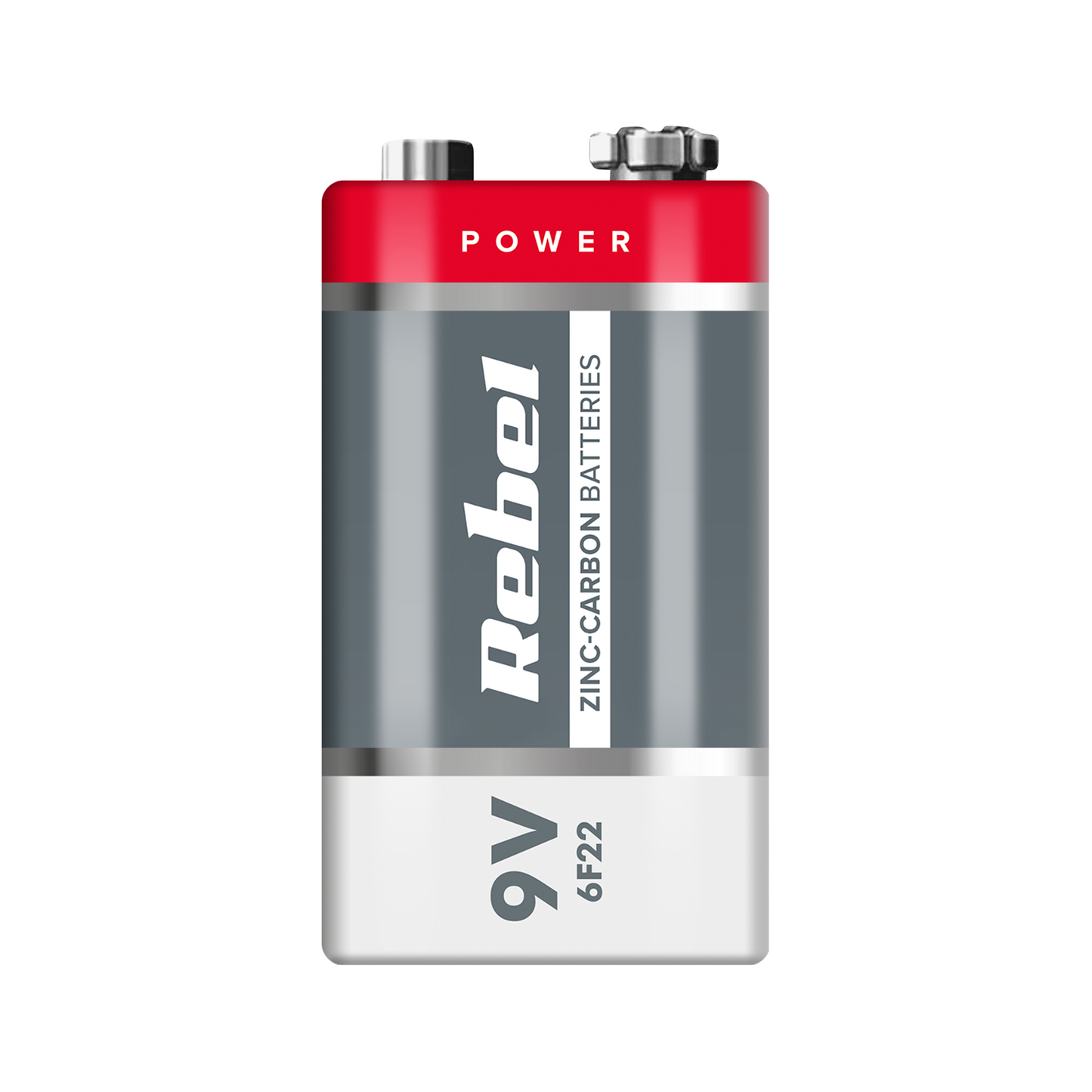 Rebel Alkaline, coin-cell, and zinc-carbon – REBEL 6F22 Zinc-Carbon Batteries (Blister Pack) – image 2