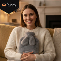 RUHHY The – Ruhhy 26383 1.8L Rubber Hot Water Bottle with Cover – image 7