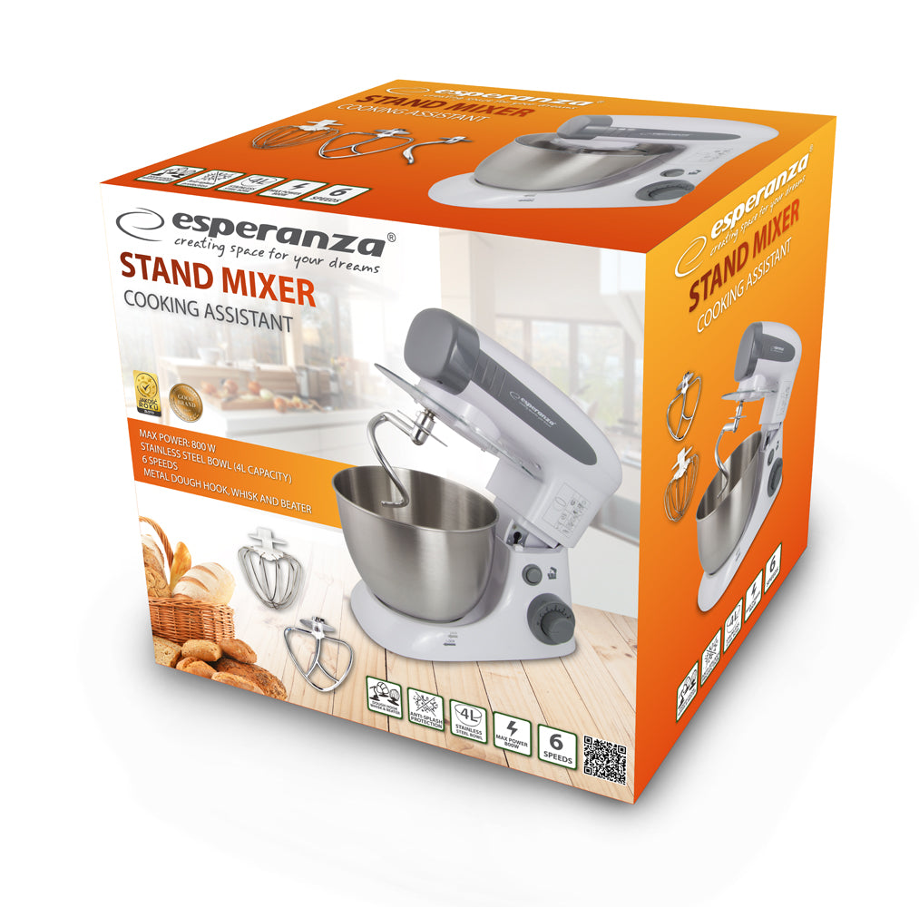 Esperanza Food processors – EKM024 Esperanza Multifunctional Planetary Kitchen Robot Cooking Assistant – image 3